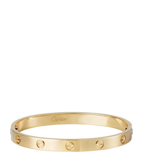 gold love cartier bracelet|gold cartier love bracelet for sale.